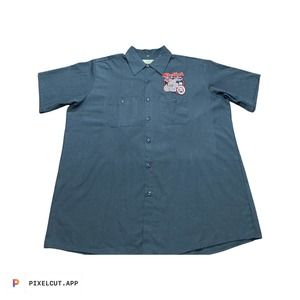 Biker Clothing Company Daytona Beach Bike Week 2013 Button Up Shirt 2XL